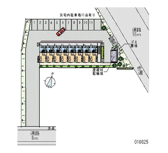 札幌市手稲区富丘二条５丁目 月極駐車場